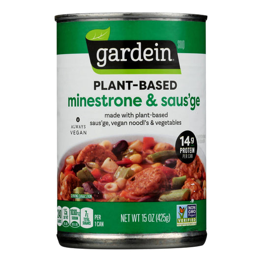 Gardein - Sopa Minestrone a base de plantas - Caja de 12-15 oz