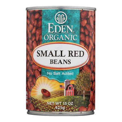 Frijoles rojos pequeños orgánicos Eden Foods - Caja de 12 - 15 oz.