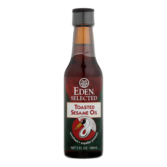 Eden Foods 芝麻油 - 烤制 - 5 盎司 - 12 盒装