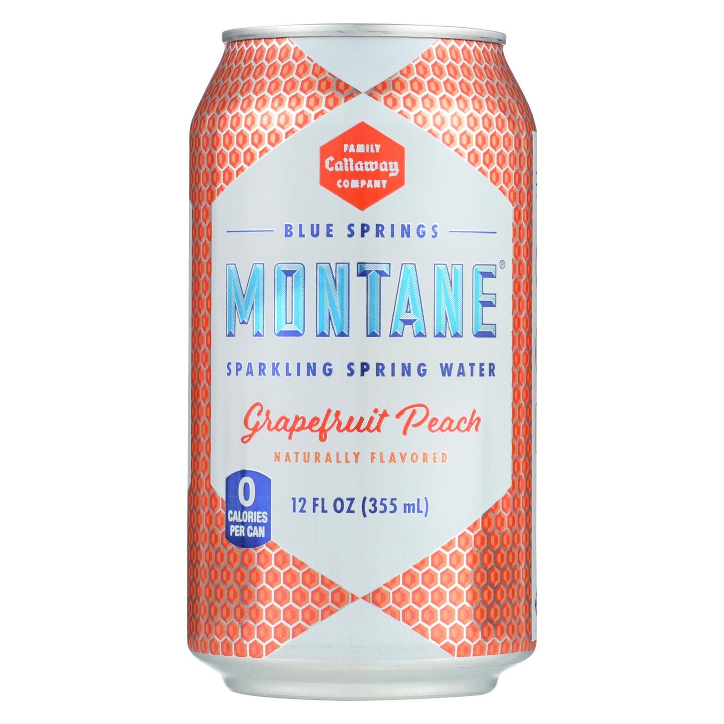 Montane - Refresco de agua con sabor a pomelo y melocotón - Caja de 3 - 8/12 Fz