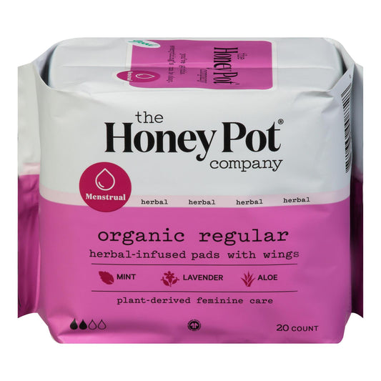 The Honey Pot - Almohadillas Mnstrl Reg Herbal - 1 unidad de 1 a 20 unidades