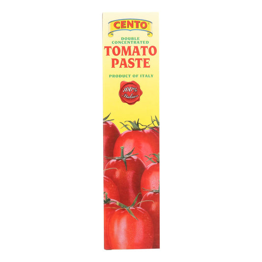 Cento - Pasta de Tomate - Tubo - Caja de 12 - 4.56 Oz.