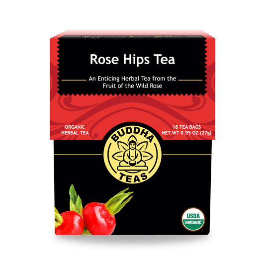 Buddha Teas - Té orgánico - Escaramujos - Caja de 6 - 18 unidades
