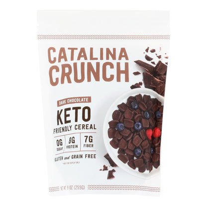 Catalina Snacks Inc - Chocolate negro crujiente CRL - Caja de 6 - 9 oz