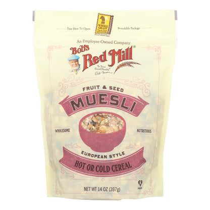 Bob's Red Mill - Cereales - Muesli de frutas y semillas - Caja de 4 - 14 oz