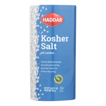 Sal de Haddar - Kosher - Caja de 12 - 16 oz