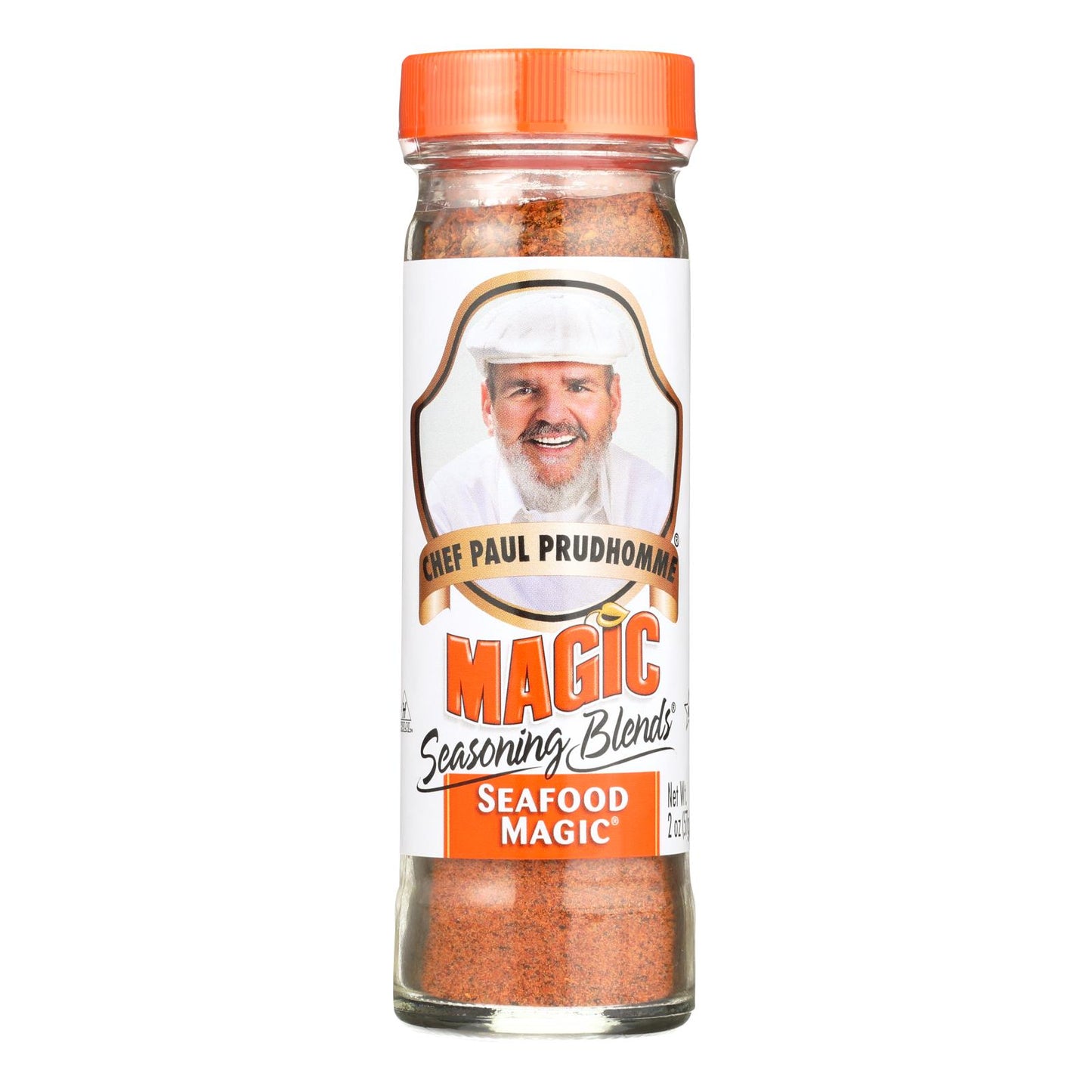 Mezclas de condimentos mágicos del chef Paul Prudhommes - Mágicos mariscos - 2 oz - Caja de 6