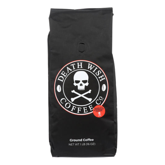 Death Wish Coffee - 咖啡粉 - 6-16 盎司一箱