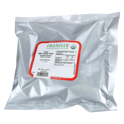 Frontier Herb 有机奶蓟草 - 单件散装商品 - 1 磅