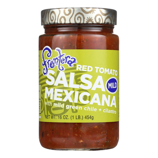 Frontera Foods Salsa Mexicana (suave) - Salsa Mexicana - Caja de 6 - 16 oz.