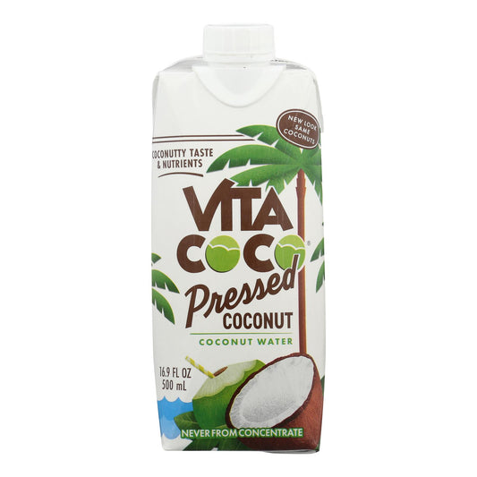 Vita Coco - Agua de coco prensada - Caja de 12 - 16,9 Fz