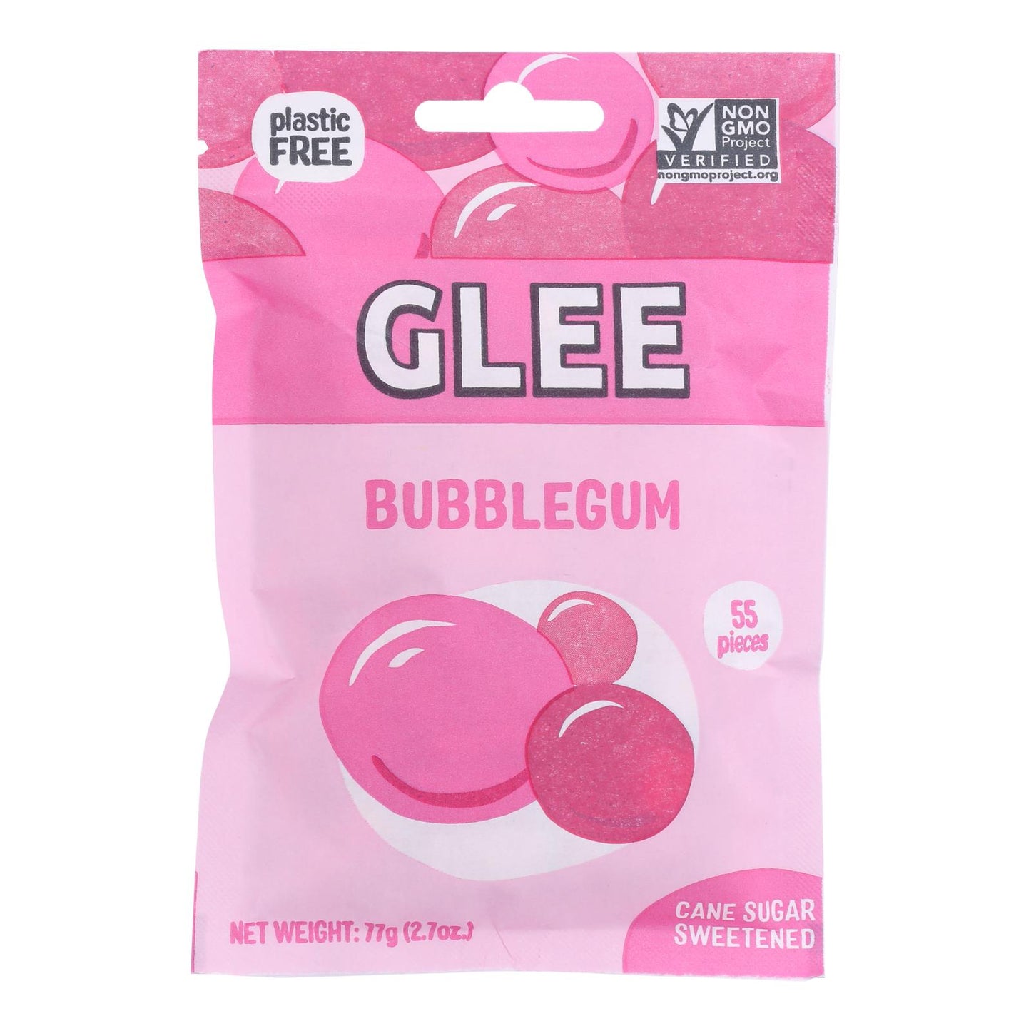 Chicle Glee - Chicle Chwng Gum Bubbl - Bolsa de 6 - Caja de 55 unidades