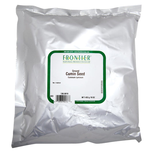 Polvo de semillas de comino molido de Frontier Herb - Artículo a granel individual - 1 lb