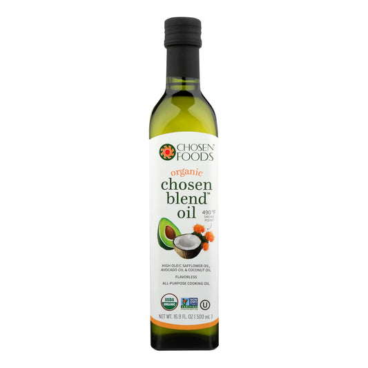 Aceite Chosen Blend de Chosen Foods - Caja de 6 - 16,9 Fz