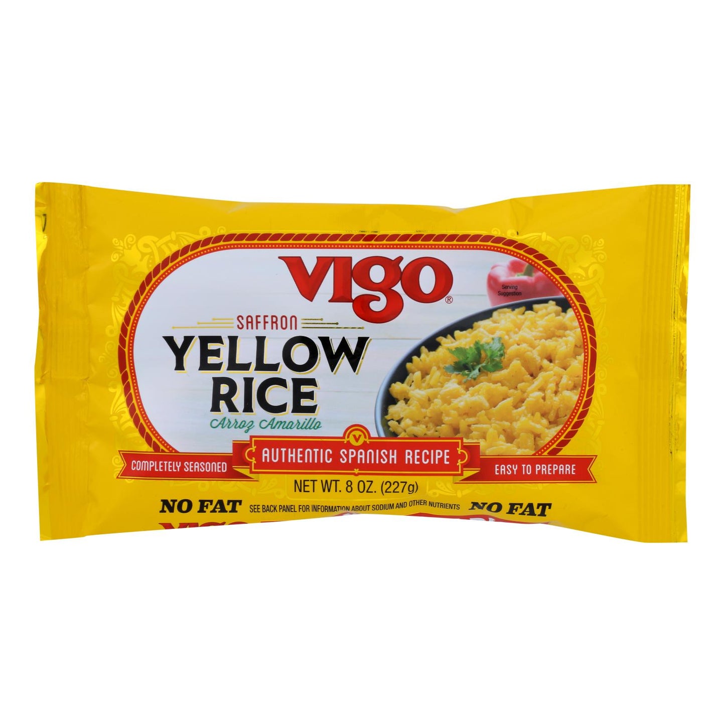 Arroz Amarillo Vigo - Caja de 12 - 8 Oz.