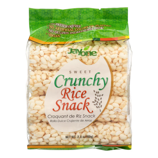 Snack de arroz crujiente Jayone - Caja de 6 - 2,8 oz