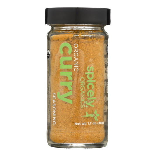 Spicely Organics - Curry orgánico - Polvo - Caja de 3 - 1.7 oz.