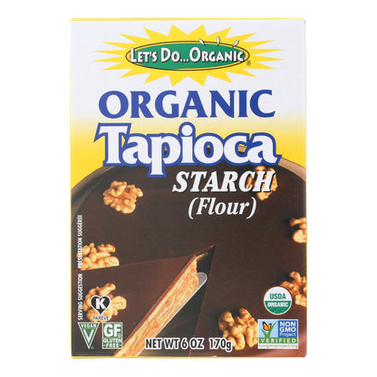 Almidón de tapioca Let's Do Organics - Orgánico - 6 oz - Caja de 6