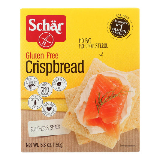 Schar - Pan crujiente sin gluten - Caja de 6 - 5,3 oz