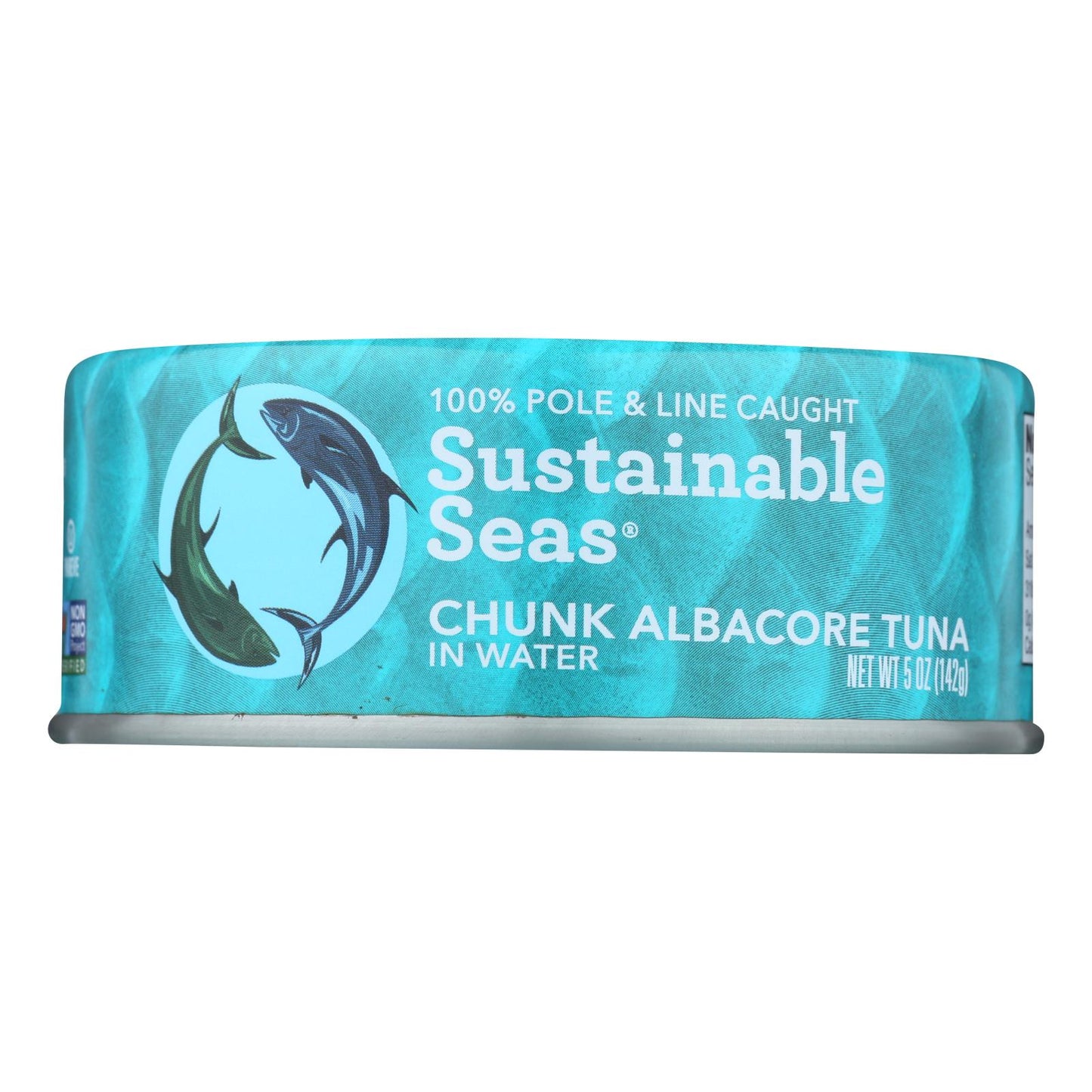 Sustainable Seas - Tuna Albcore Chnk In H2o - Case Of 12 - 5 Oz