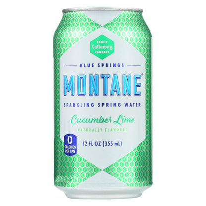 Montane - Refresco de agua con pepino y limón - Caja de 3 - 8/12 Fz