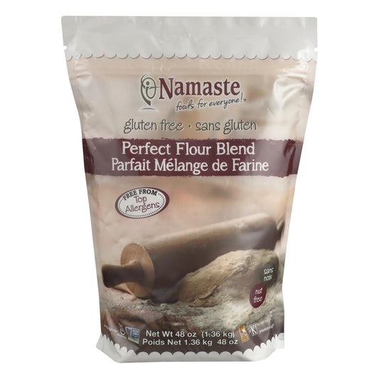 Mezcla de harina perfecta sin gluten Namaste Foods - Harina - Caja de 6 - 48 oz.