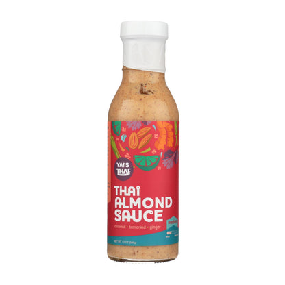 Yai's Thai Sauce - Thai Almond - Case Of 6 - 12 Oz