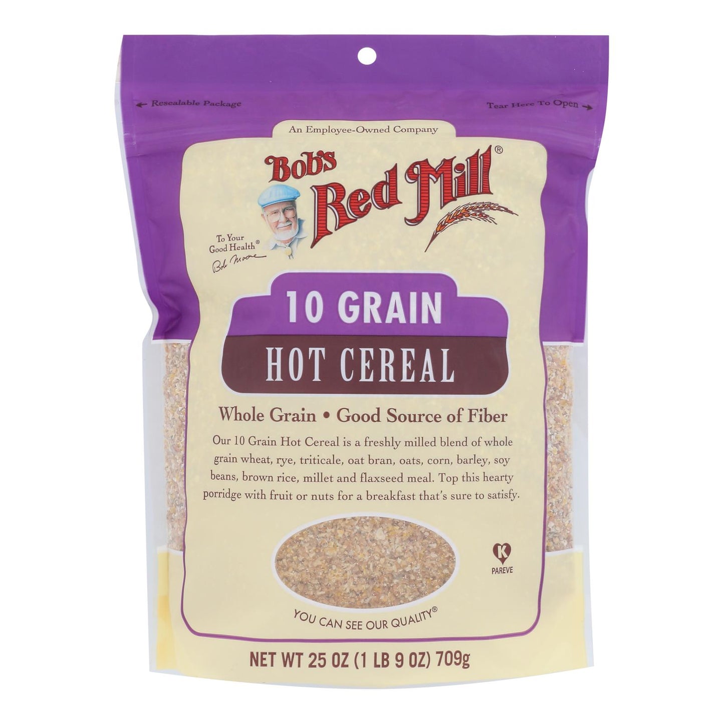 Cereales Bob's Red Mill de 10 granos, caja de 4 unidades de 25 onzas