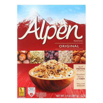 Cereales Muesli Originales Alpen - Caja de 12 - 14 oz.