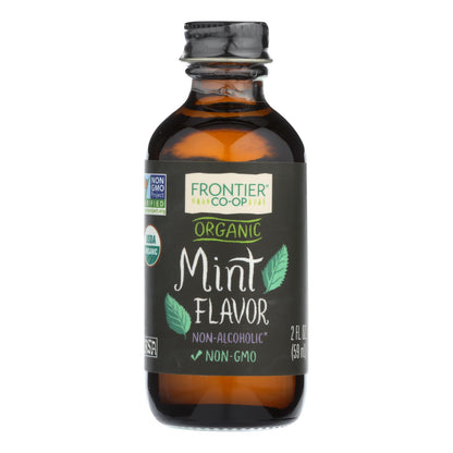 Frontier Herb Mint Flavor - Organic - 2 Oz