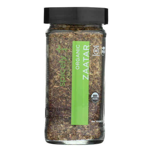 Spicely Organics - Condimento orgánico Zaatar - Caja de 3 - 1.4 oz.