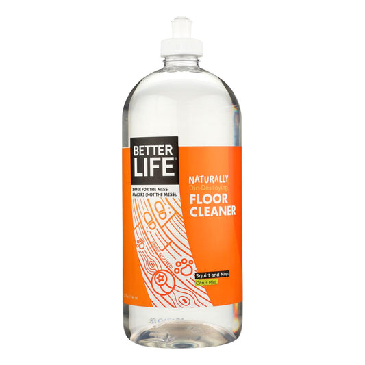 Better Life - Limpiador de pisos Citrus Mint - Caja de 6 - 32 Fz