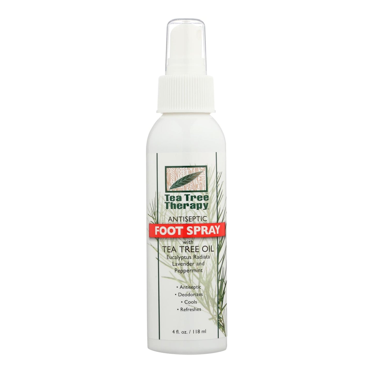 Tea Tree Therapy - Foot Spray Antiseptic - 1 Each - 4 Oz