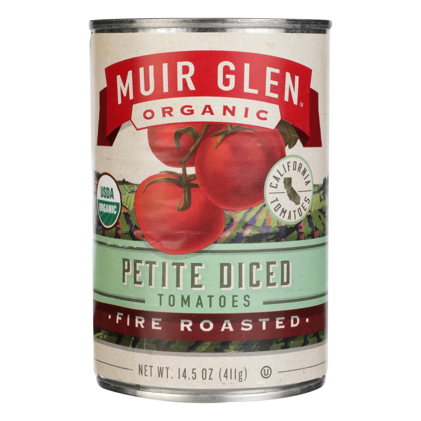 Muir Glen Fire Roasted Diced Tomatoes - Tomato - Case Of 12 - 14.5 Oz.