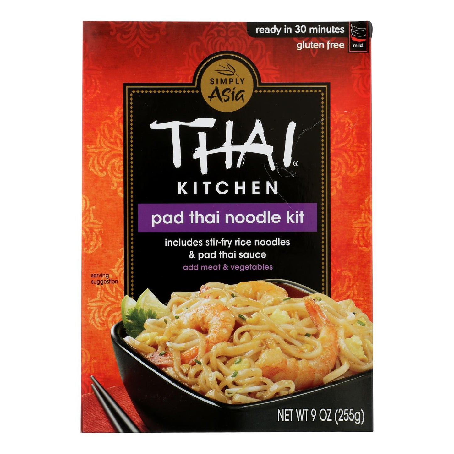 Kit de fideos para cocina tailandesa - Pad Thai - Caja de 12 - 9 oz.