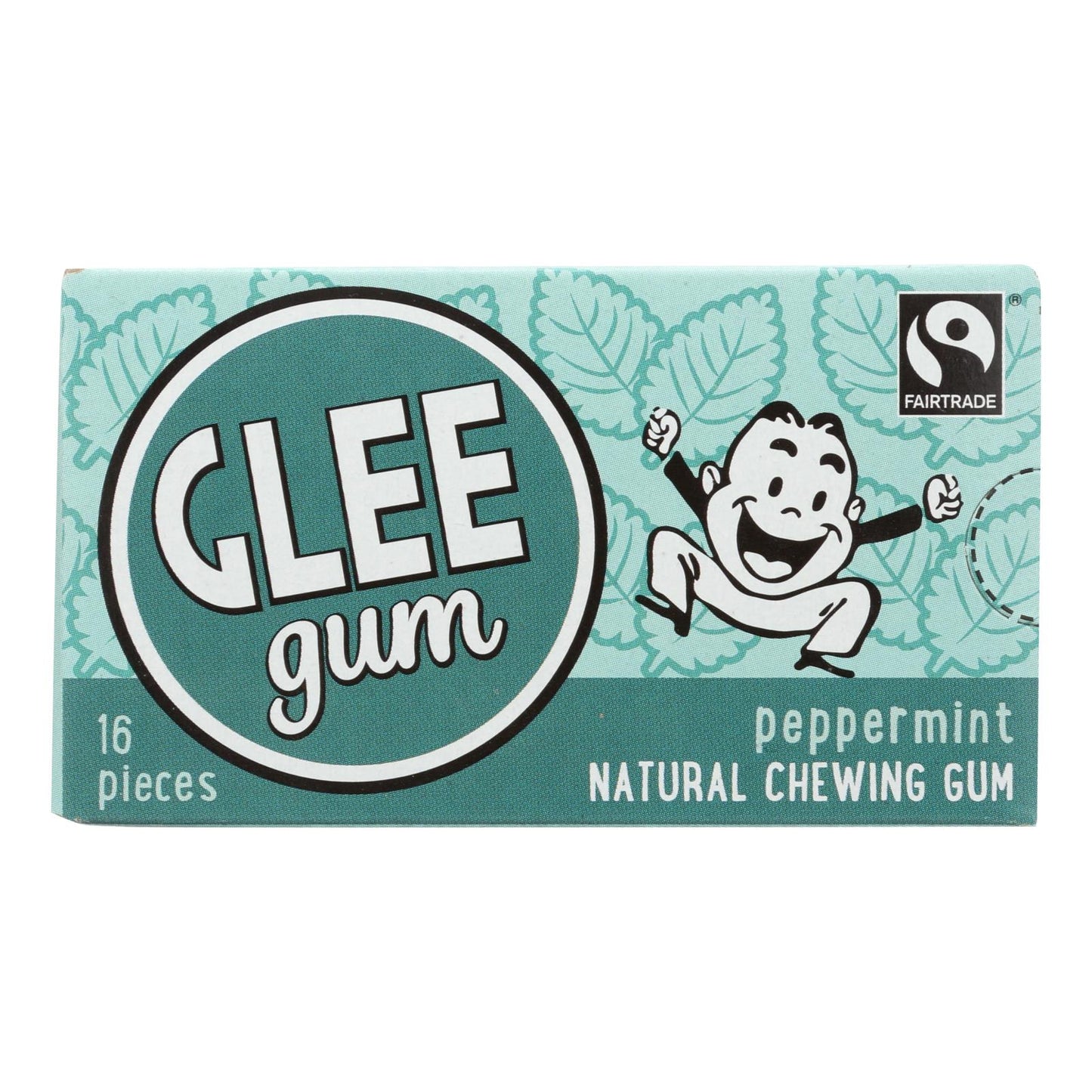 Chicle Glee Gum - Menta - Caja de 12 - 16 piezas