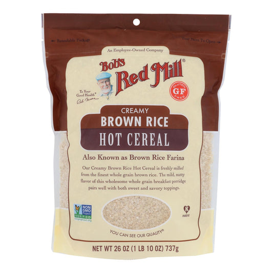 Bob's Red Mill - Arroz integral sin gluten, sin gluten, caja de 4 unidades de 26 oz