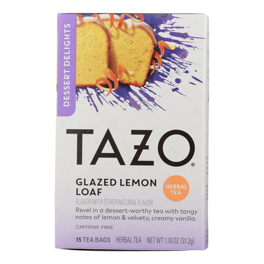 Té Tazo - Té Hrbl Glzd Pan de Limón - Caja de 6 - 15 Bolsas