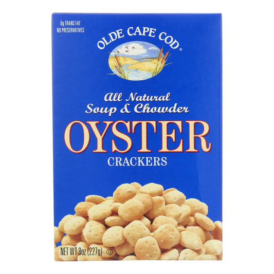 Olde Cape Cod - Galletas de ostras - Caja de 12 - 8 oz.