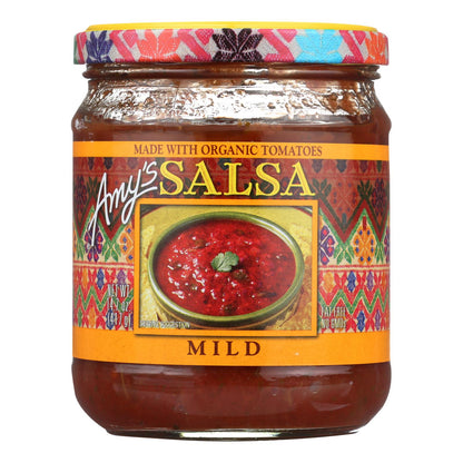 Salsa suave de Amy's, elaborada con ingredientes orgánicos, caja de 6, 14,7 oz