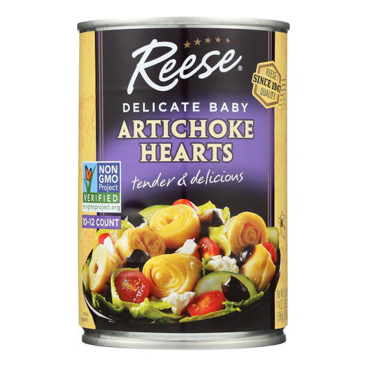 Reese Artichoke Hearts - Delicate Baby - Case Of 12 - 14 Oz.