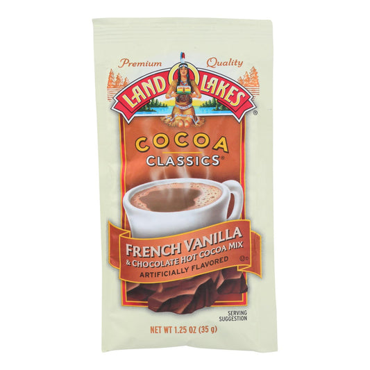 Mezcla clásica de cacao Land O Lakes, vainilla francesa y chocolate, 1,25 oz, caja de 12