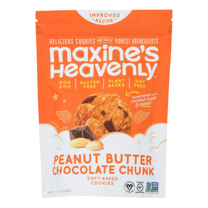 Galletas de mantequilla de maní y chocolate de Maxine's Heavenly - Caja de 8 - 7,2 oz