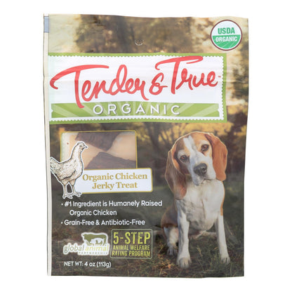 Tender &amp; True 有机鸡肉干零食 - 10 盒装 - 4 盎司