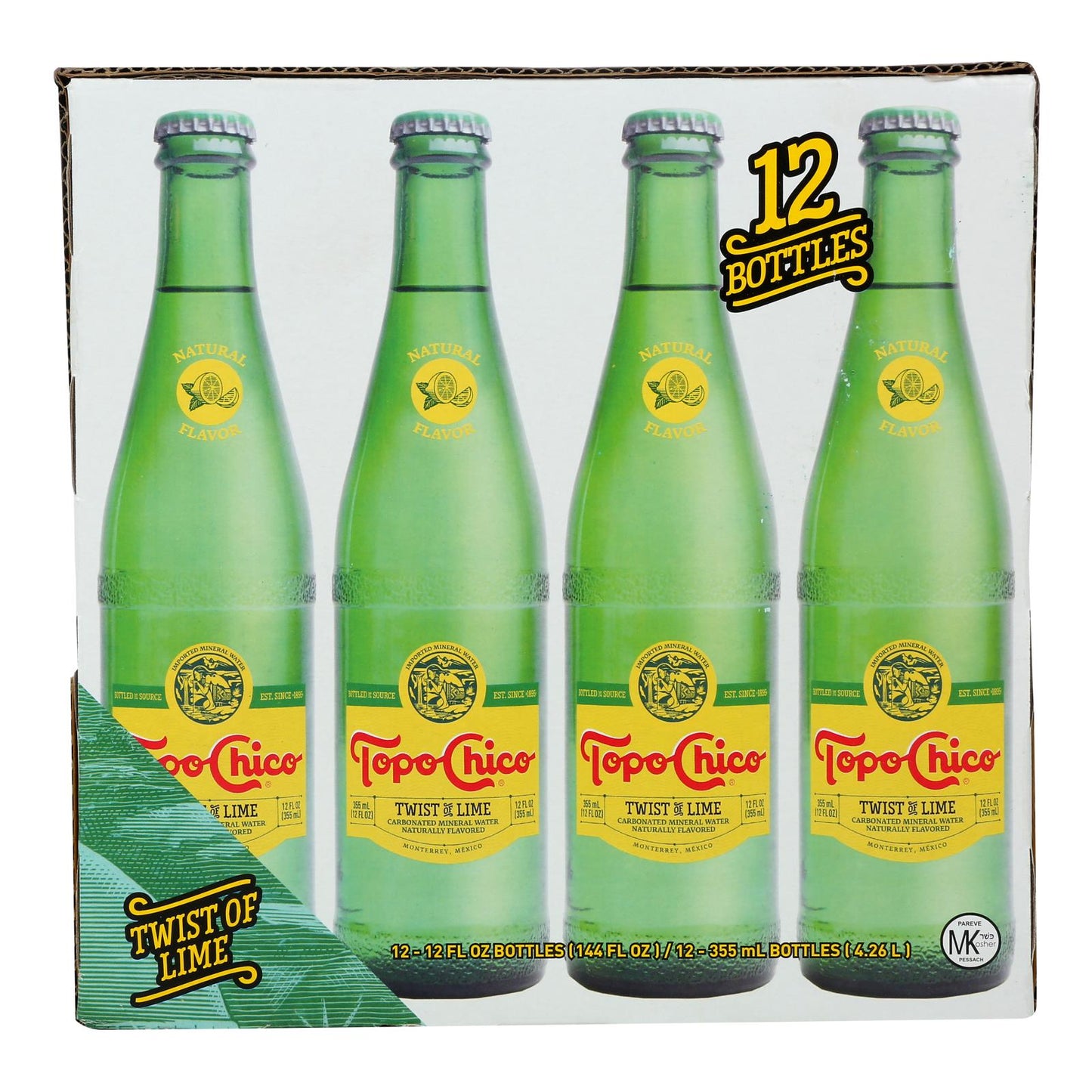 Topo Chico - 气泡水 Twst Lime - 1 件 - 12/12 Fz