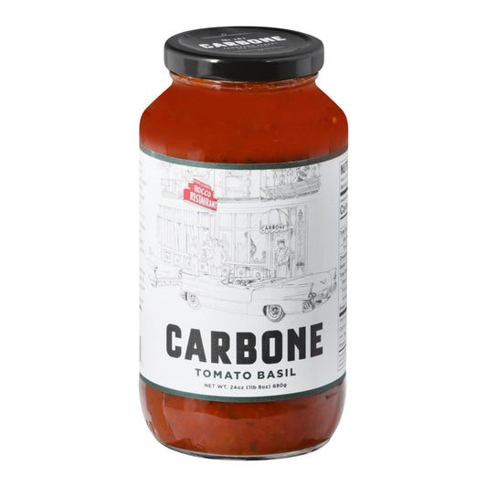 Carbone - Salsa de tomate y albahaca - Caja de 6 - 24 oz