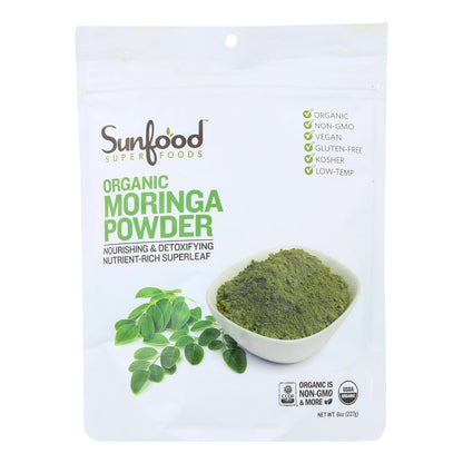 Sunfood Superfoods Organic Moringa Powder - 1 Each - 8 Oz