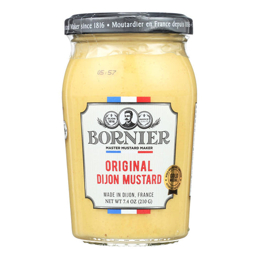 Bornier - Mostaza - Dijon - Caja De 6 - 7.4 Oz.