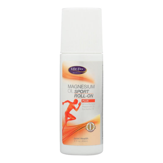 Life Flo - Aceite de magnesio en roll-on deportivo - 1 unidad - 3 fl oz