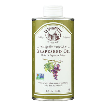 La Tourangelle Grapeseed Oil - Case Of 6 - 16.9 Fl Oz.